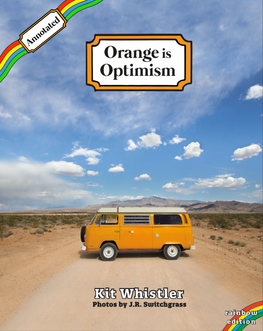 Annotated Rainbow Edition  of Orange is Optimism