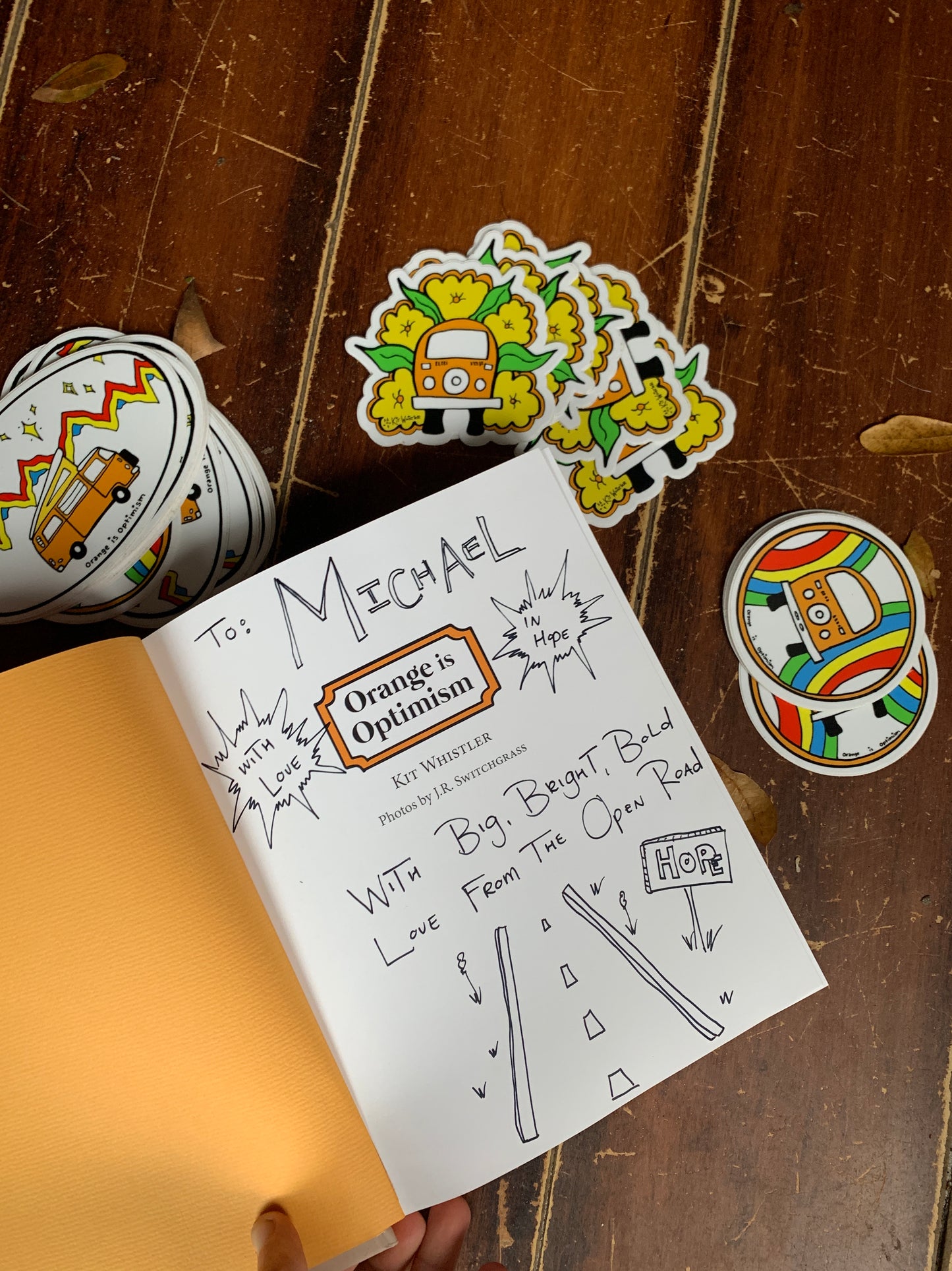 Annotated Rainbow Edition of Orange is Optimism